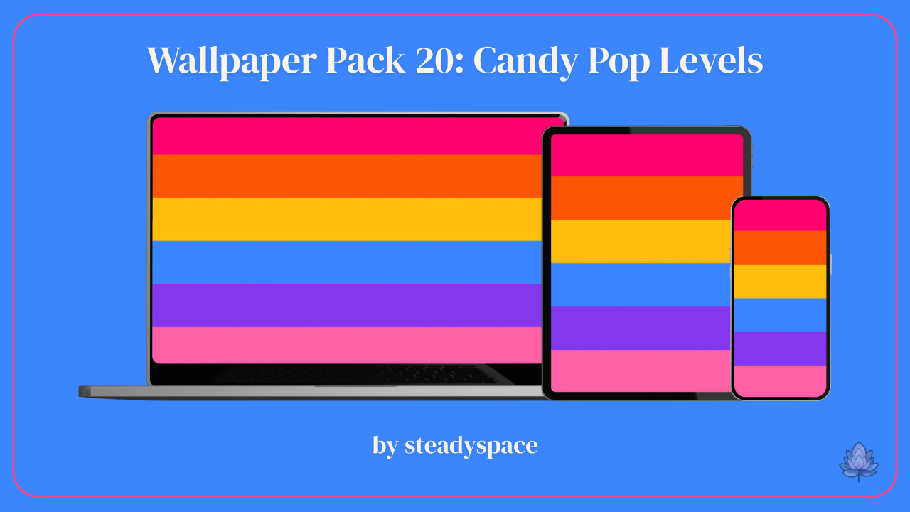 Wallpaper Pack 20: Candy Pop Levels