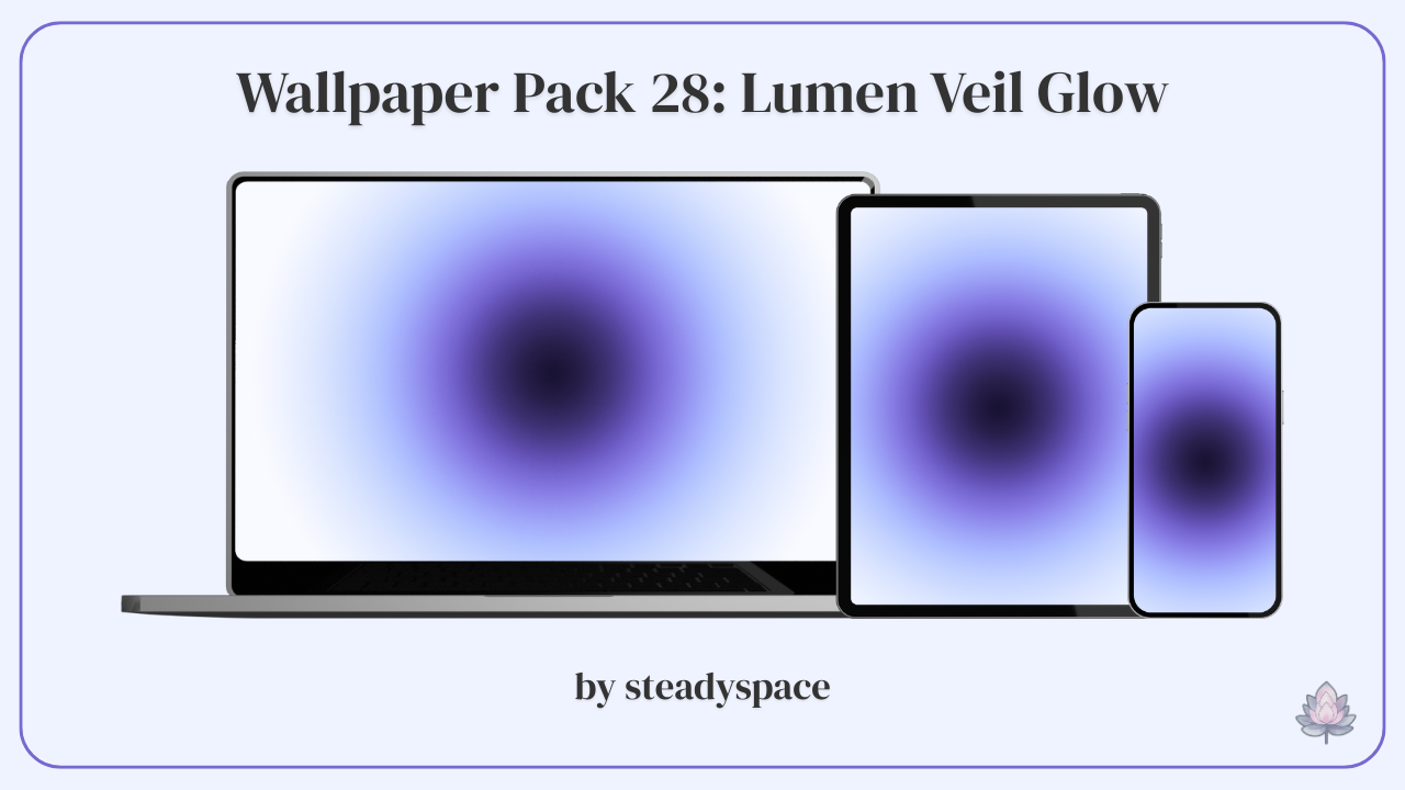 Wallpaper Pack 28: Lumen Veil Glow