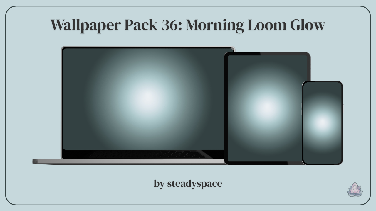 Wallpaper Pack 36: Morning Loom Glow