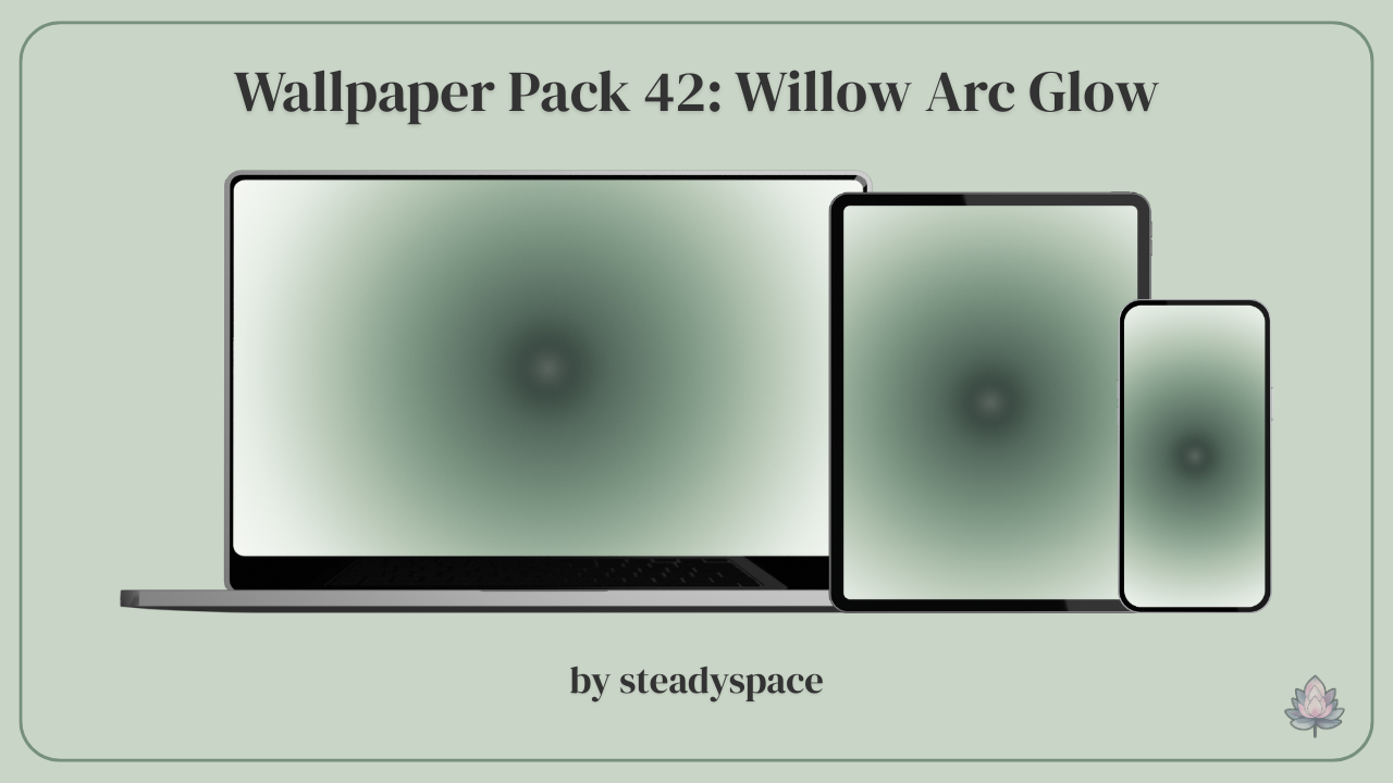 Wallpaper Pack 42: Willow Arc Glow