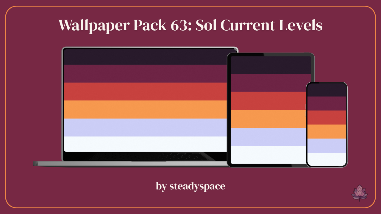 Wallpaper Pack 63: Sol Current Levels