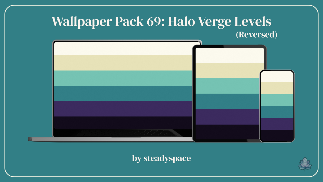 Wallpaper Pack 69: Halo Verge Levels — Reversed