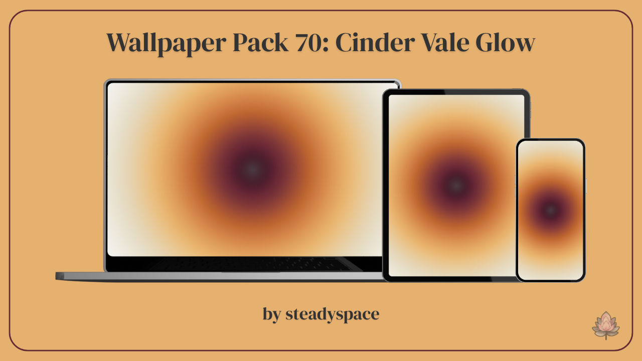 Wallpaper Pack 70: Cinder Vale Glow