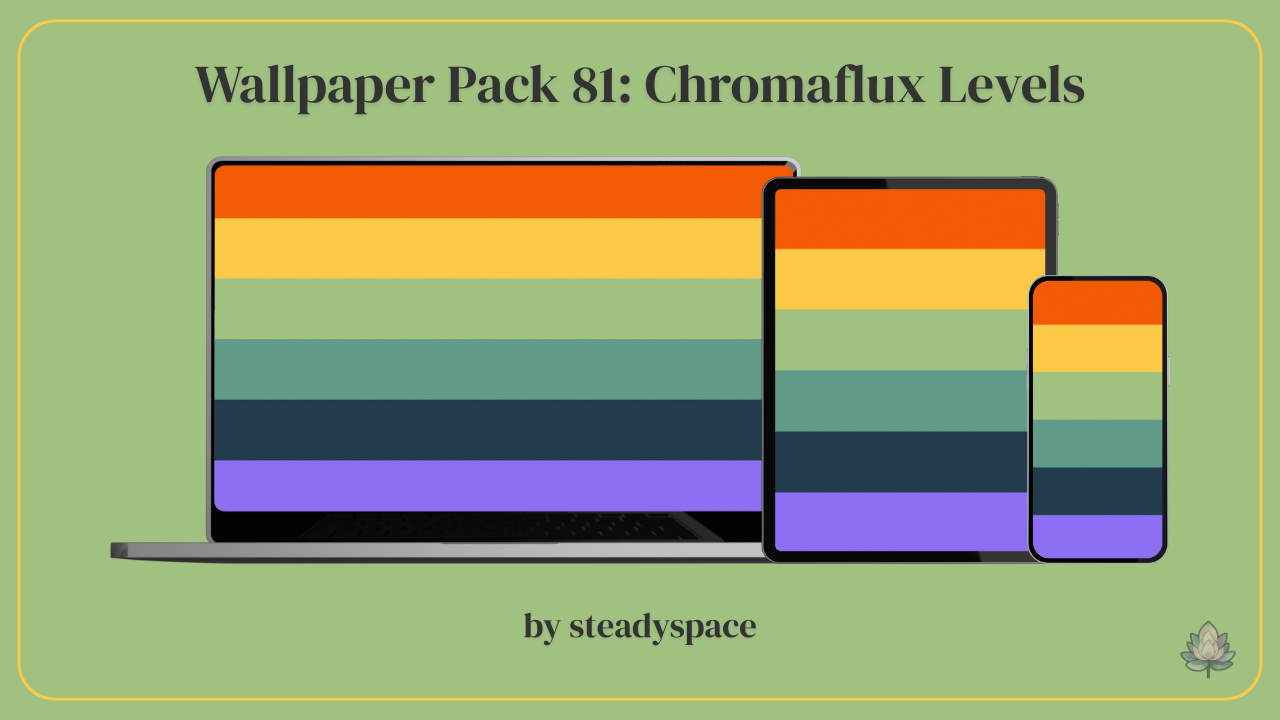 Wallpaper Pack 81: Chromaflux Levels