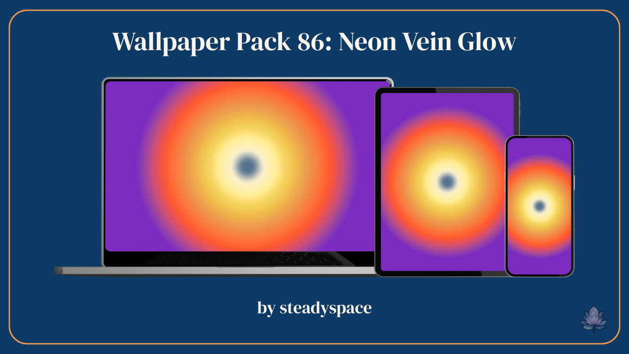Wallpaper Pack 86: Neon Vein Glow