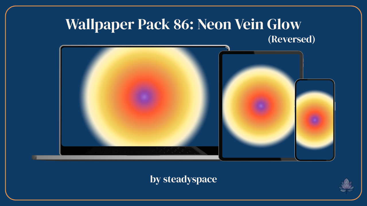 Wallpaper Pack 86: Neon Vein Glow — Reversed