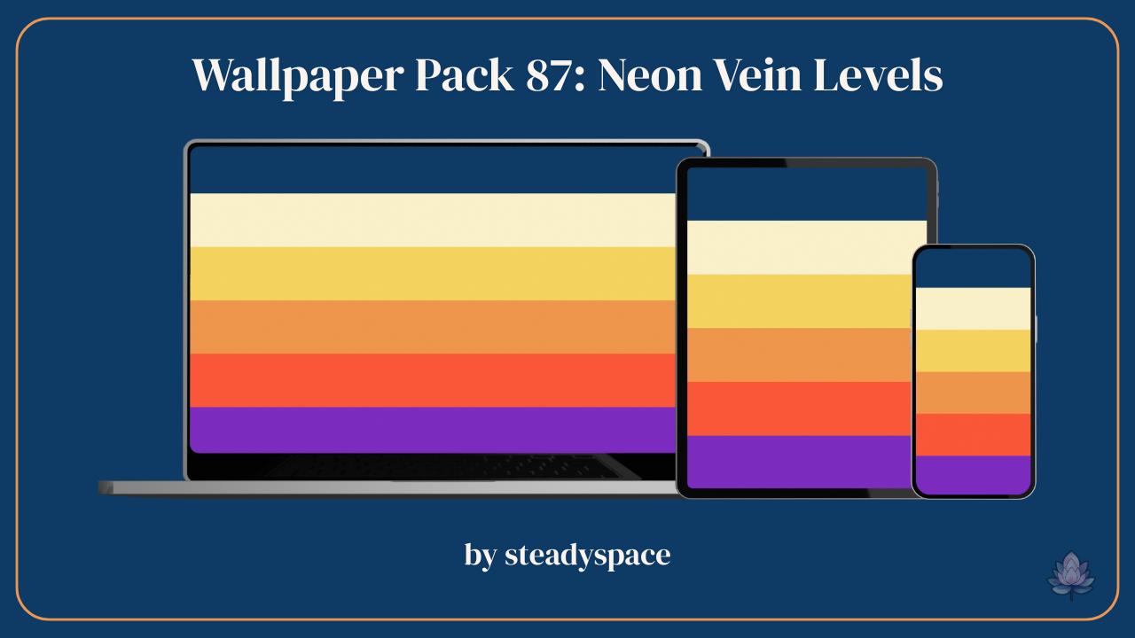 Wallpaper Pack 87: Neon Vein Levels