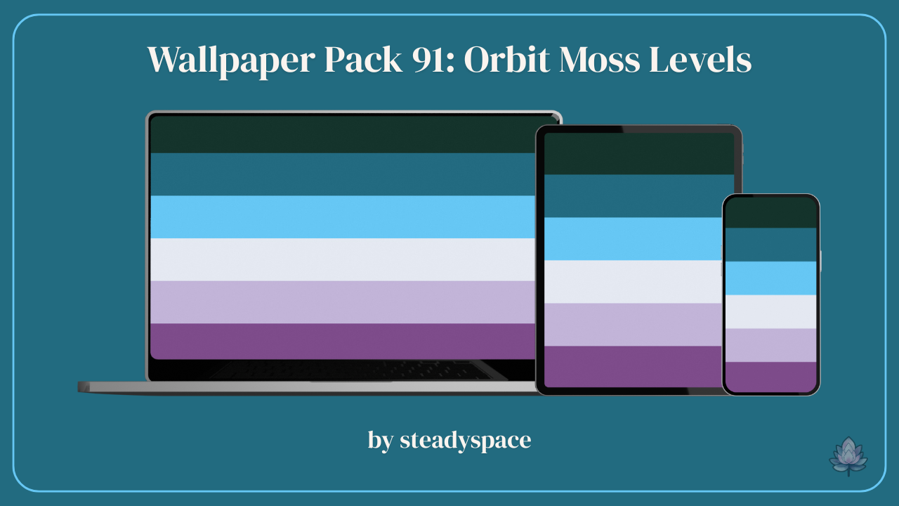 Wallpaper Pack 91: Orbit Moss Levels