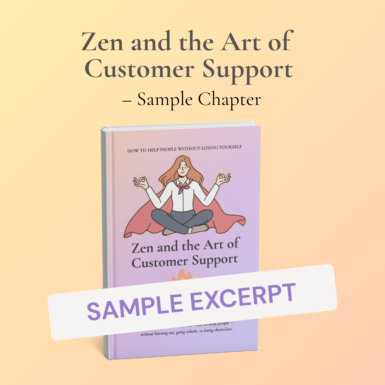 Zen Support Sample Chapter thumbnail