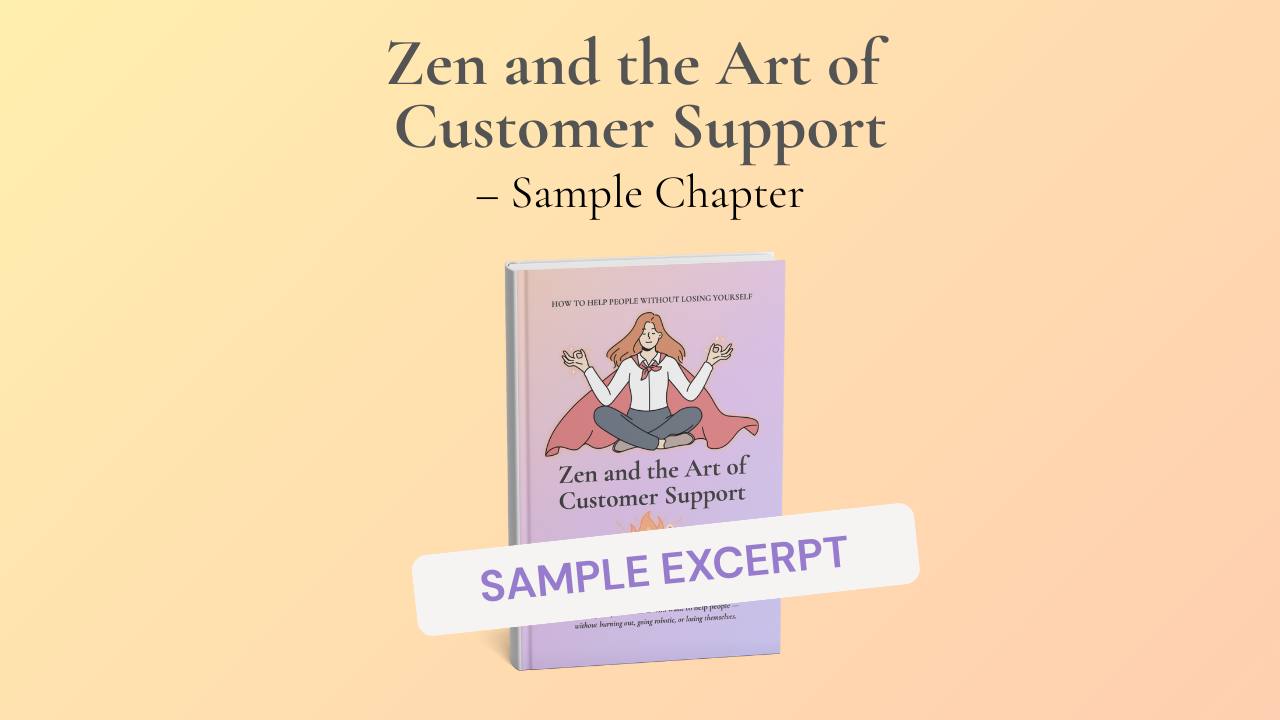 Zen Docs Zen Support — Free Sample Chapter | steady space